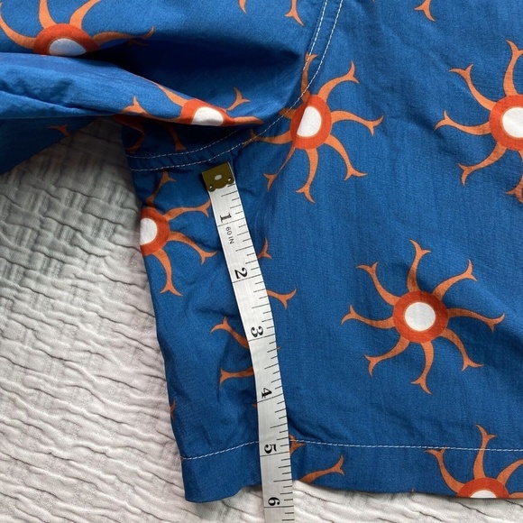 Le Sirenuse Positano Men’s Swim Trunks Sz 34 3XL Made In Italy Blue LinedBeach - Picture 10 of 11